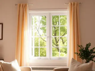 Double-Hung replacement window installation example